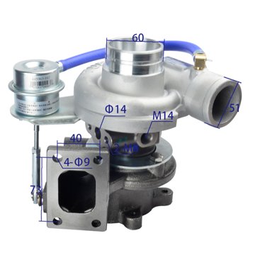 Turbocharger E049339000015 view 1