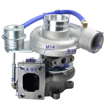 Turbocharger E049339000080 view 1