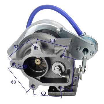 Turbocharger E049339000080 view 4