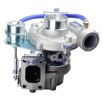 Turbocharger E049339000096 view 1