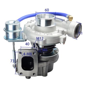 Turbocharger E049339000128 view 1