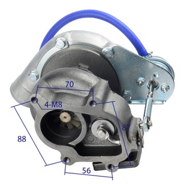 Turbocharger E049339000128 view 4