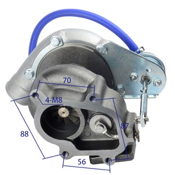 Turbocharger E049339000054 view 4