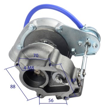 Turbocharger E049339000055 view 4