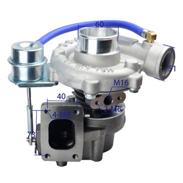 Turbocharger E049339000056 view 1