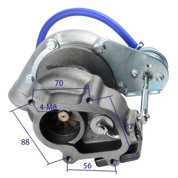 Turbocharger E049339000056 view 4