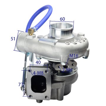 Turbocharger E049339000167 view 1
