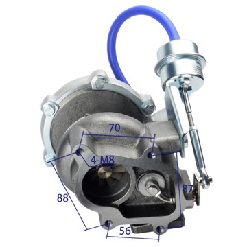 Turbocharger E049339000167 view 4