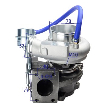 Turbocharger 2835140/D4043282 view 1