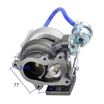 Turbocharger 2835140/D4043282 view 4