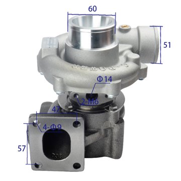 Turbocharger 4F20TCL-3400C view 1