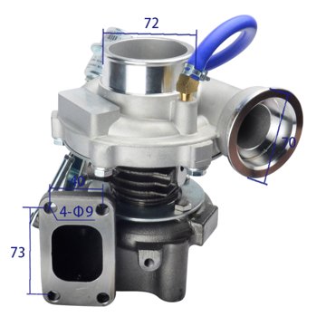 Turbocharger 1118010-65D view 1