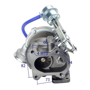 Turbocharger 1118010-65D view 4