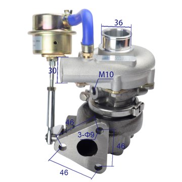 Turbocharger N485JLQ-05-036 view 1