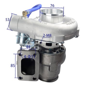 Turbocharger A3960404 view 1
