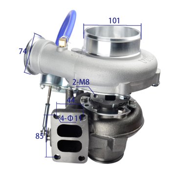 Turbocharger A3960479 view 1