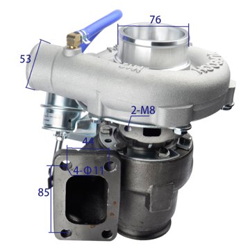 Turbocharger A3960503 view 1