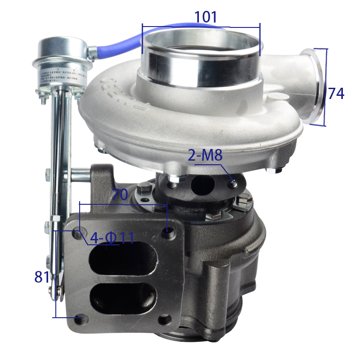 Turbocharger 4050203 view 1
