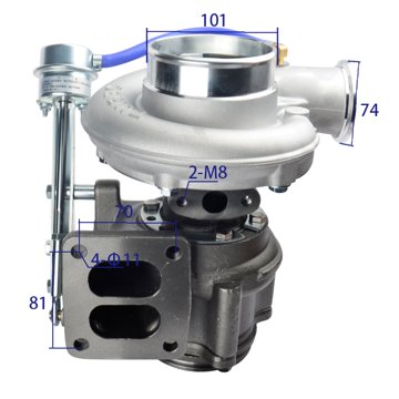Turbocharger 4029017 view 1