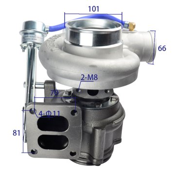 Turbocharger 4029018 view 1