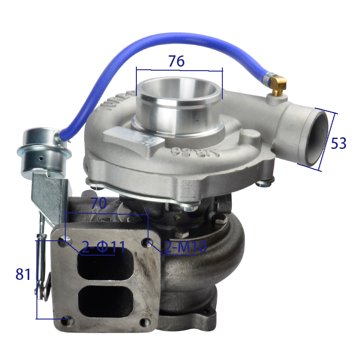 Turbocharger 471089-5008 view 1