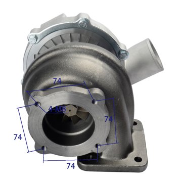 Turbocharger RHE6Q30-553Z-5 view 4