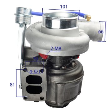 Turbocharger 1118010-6DE-28 view 1