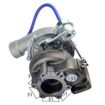 Turbocharger 1118010S/BKZ view 4