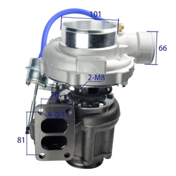 Turbocharger 6DF1-26 view 1