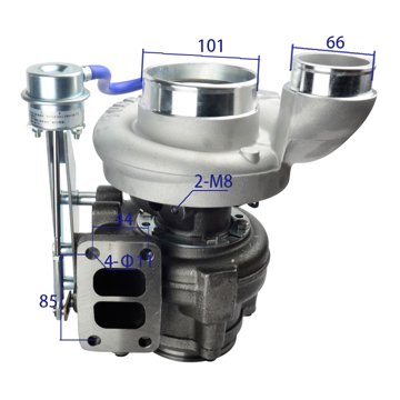 Turbocharger 1118010-610-0000J view 1