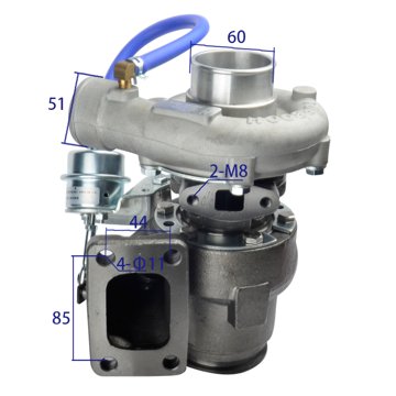 Turbocharger B30-1118020 view 1