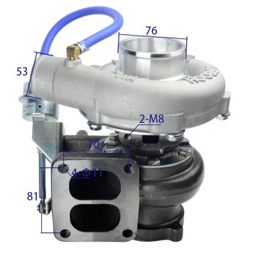 Turbocharger 471163-5005 view 1