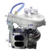 Turbocharger 724458-5007 view 1