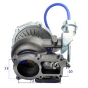 Turbocharger 724458-5007 view 5
