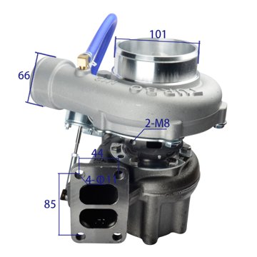 Turbocharger J5800-1118010 view 1