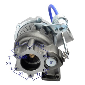 Turbocharger J5800-1118010 view 4