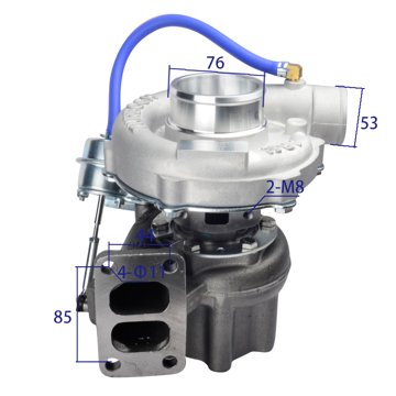 Turbocharger J4700-1118010 view 1