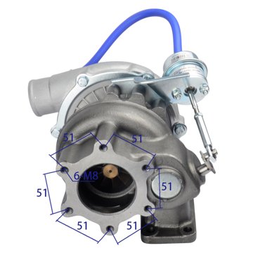 Turbocharger J4700-1118010 view 4