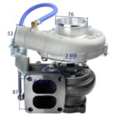 Turbocharger 471163-5005 view 1