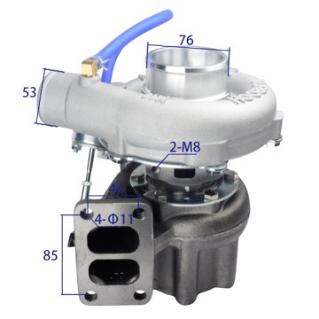 Turbocharger 475D-1118010 view 1