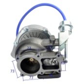 Turbocharger 471163-5009 view 4