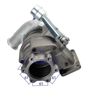 Turbocharger 612600110997，  view 4
