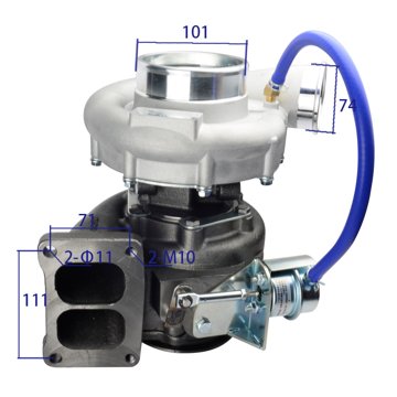 Turbocharger VG1540110066 view 1