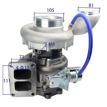 Turbocharger 1118010-AM-074A view 1