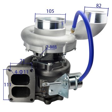 Turbocharger 1118010-BM-074A view 1