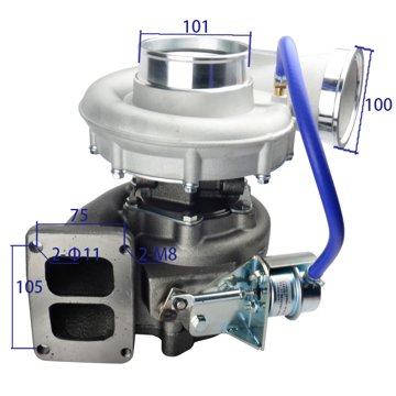 Turbocharger 612601110980 view 1