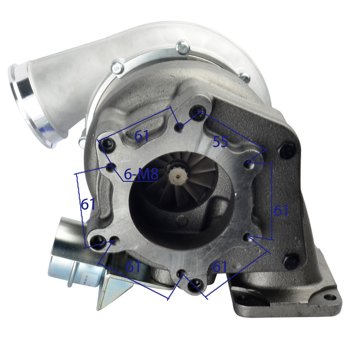Turbocharger 612601110980 view 4
